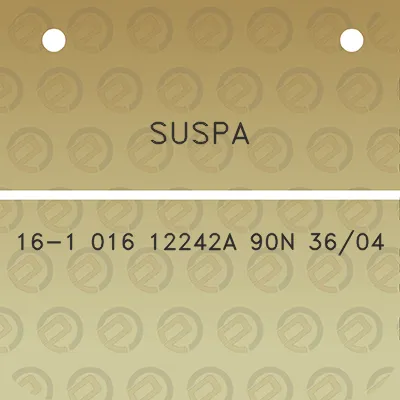 suspa-16-1-016-12242a-90n-3604