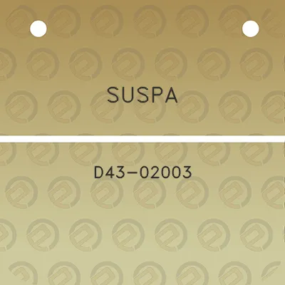 suspa-d43-02003