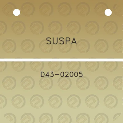 suspa-d43-02005