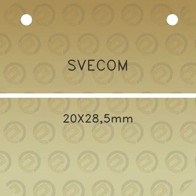 svecom-20x285mm