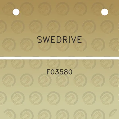 swedrive-f03580