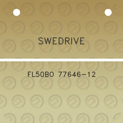 swedrive-fl50bo-77646-12