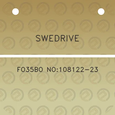 swedrive-fo35bo-no108122-23