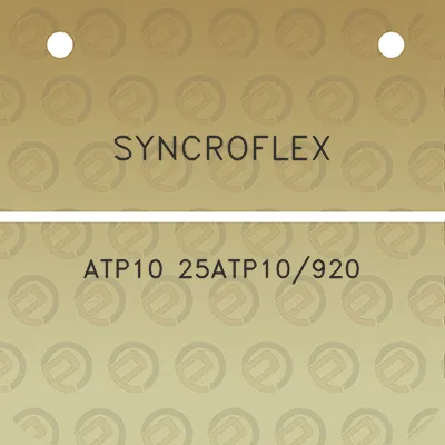 syncroflex-atp10-25atp10920