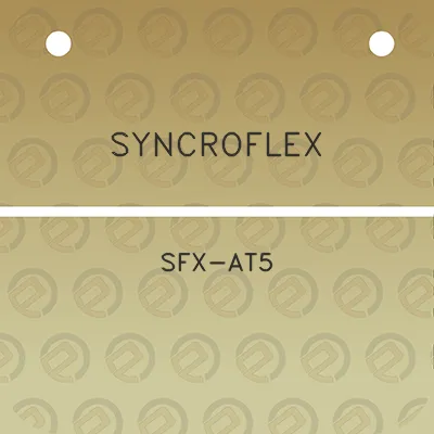 syncroflex-sfx-at5