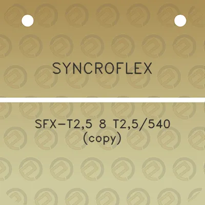 syncroflex-sfx-t25-8-t25540-copy