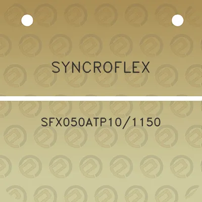 syncroflex-sfx050atp101150