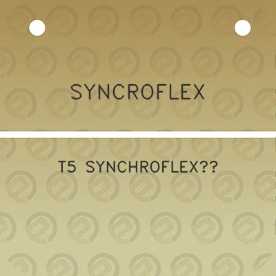 syncroflex-t5-synchroflex