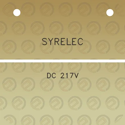 syrelec-dc-217v