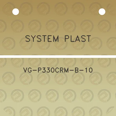 system-plast-vg-p330crm-b-10