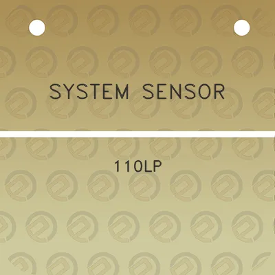 system-sensor-110lp