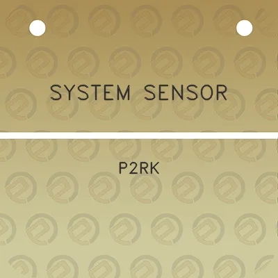 system-sensor-p2rk