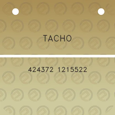 tacho-424372-1215522