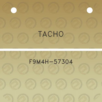 tacho-f9m4h-57304