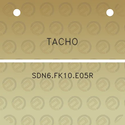 tacho-sdn6fk10e05r