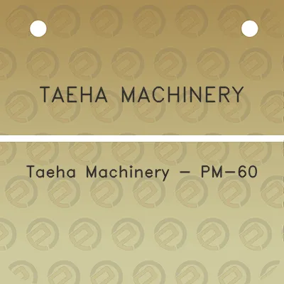 taeha-machinery-taeha-machinery-pm-60