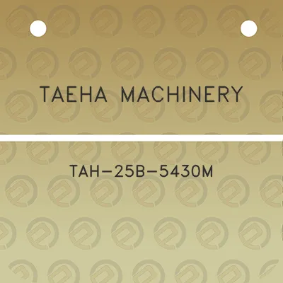 taeha-machinery-tah-25b-5430m