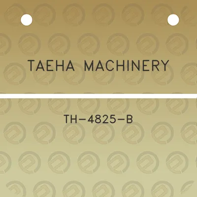 taeha-machinery-th-4825-b