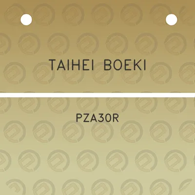 taihei-boeki-pza30r
