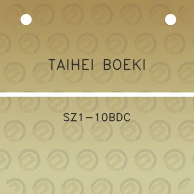 taihei-boeki-sz1-10bdc