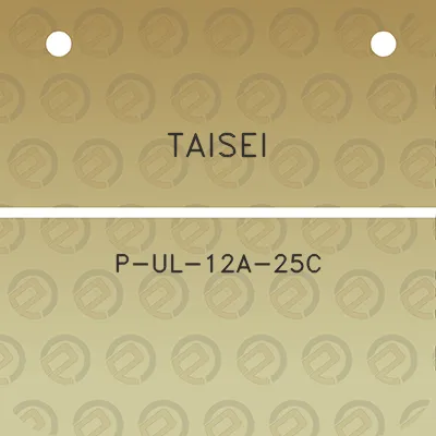 taisei-p-ul-12a-25c