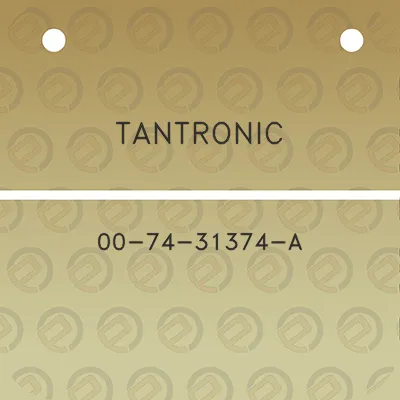 tantronic-00-74-31374-a