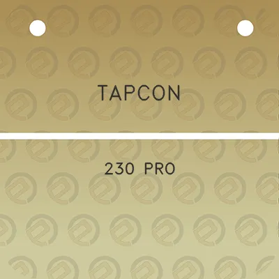 tapcon-230-pro