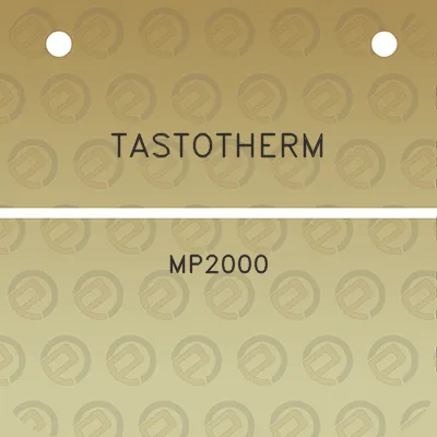 tastotherm-mp2000