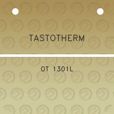 tastotherm-ot-1301l