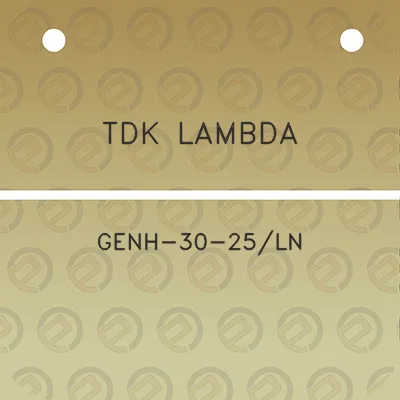 tdk-lambda-genh-30-25ln