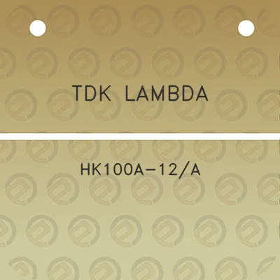 tdk-lambda-hk100a-12a