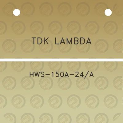 tdk-lambda-hws-150a-24a