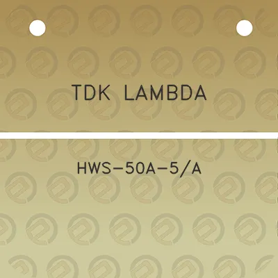 tdk-lambda-hws-50a-5a