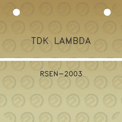 tdk-lambda-rsen-2003