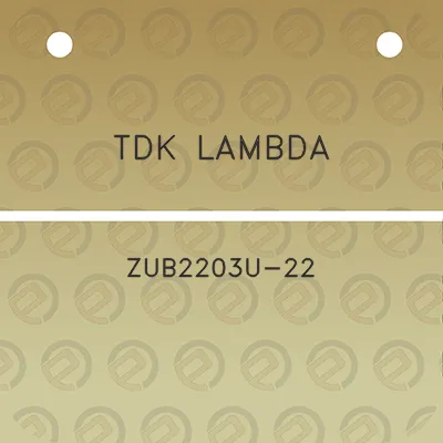 tdk-lambda-zub2203u-22