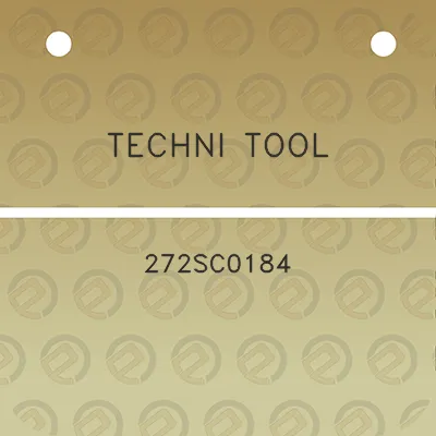 techni-tool-272sc0184