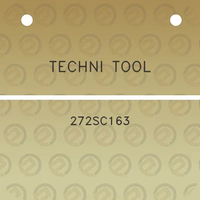 techni-tool-272sc163