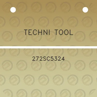 techni-tool-272sc5324