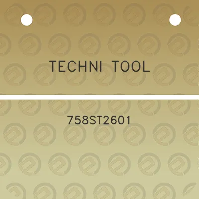 techni-tool-758st2601