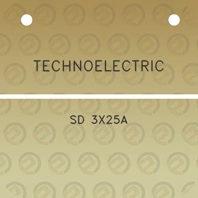 technoelectric-sd-3x25a