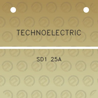 technoelectric-sd1-25a