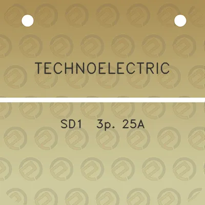 technoelectric-sd1-3p-25a