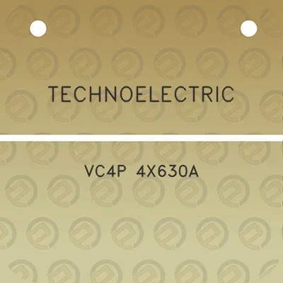 technoelectric-vc4p-4x630a