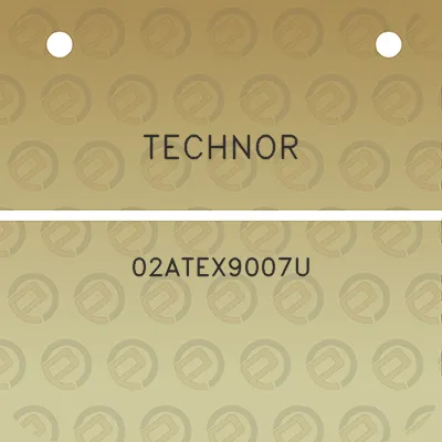 technor-02atex9007u