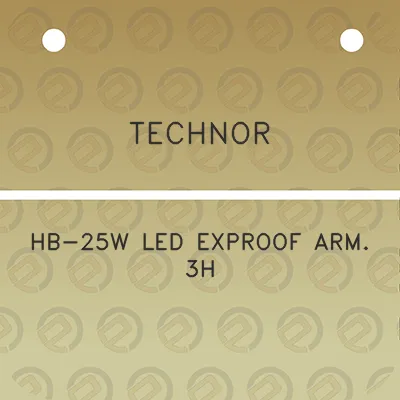 technor-hb-25w-led-exproof-arm-3h