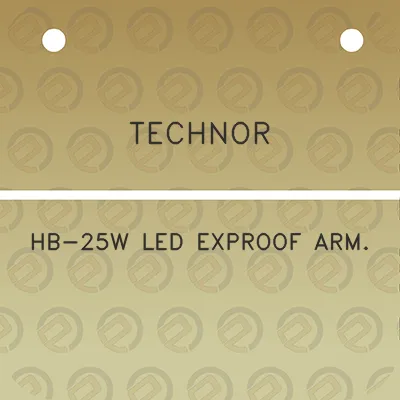 technor-hb-25w-led-exproof-arm