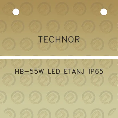 technor-hb-55w-led-etanj-ip65