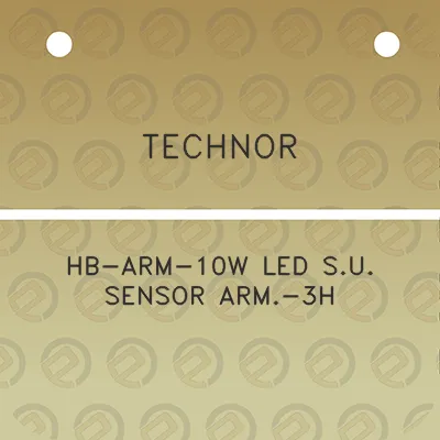 technor-hb-arm-10w-led-su-sensor-arm-3h