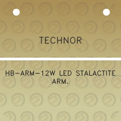 technor-hb-arm-12w-led-stalactite-arm