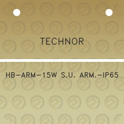 technor-hb-arm-15w-su-arm-ip65